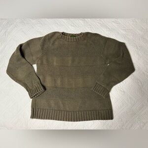 Timberland Phillips Brook Crewneck Cable Knit Men’s 100% Cotton Size Medium